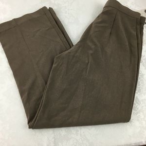 NWT Kim Rogers Women's Brown Classic Fit Pant Sz 8